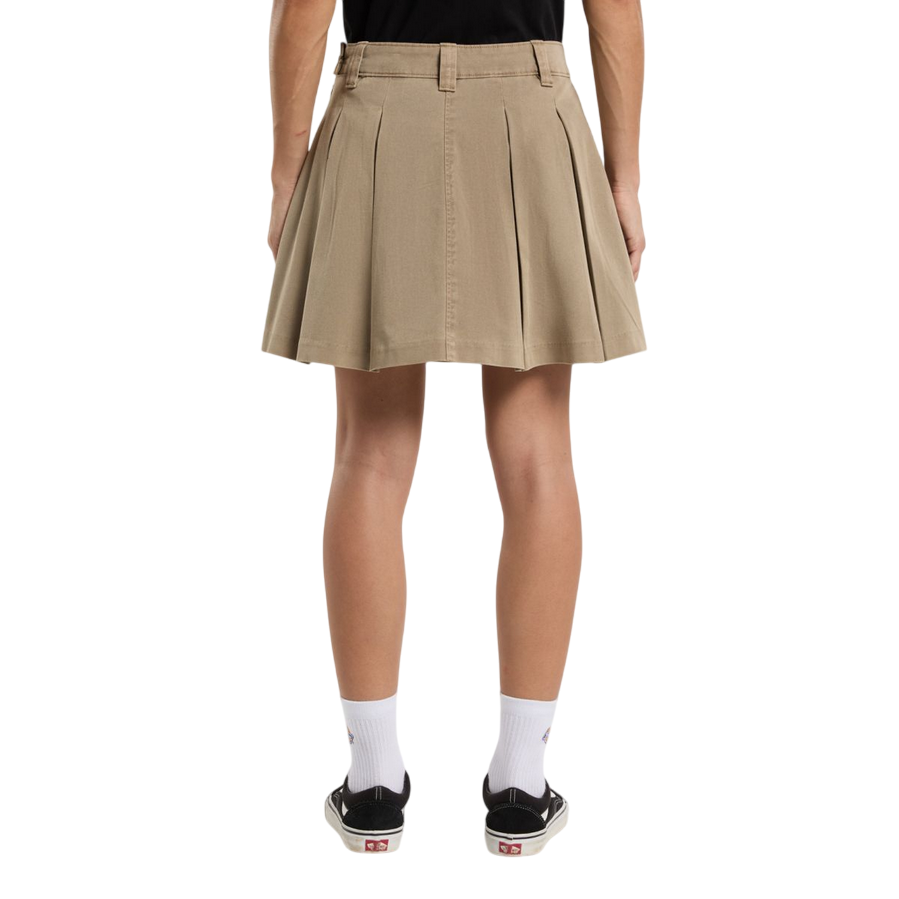 Sportiamo_Dickies goanna corta plissettata da donna Unionville DK0A4Z870DS sabbia3