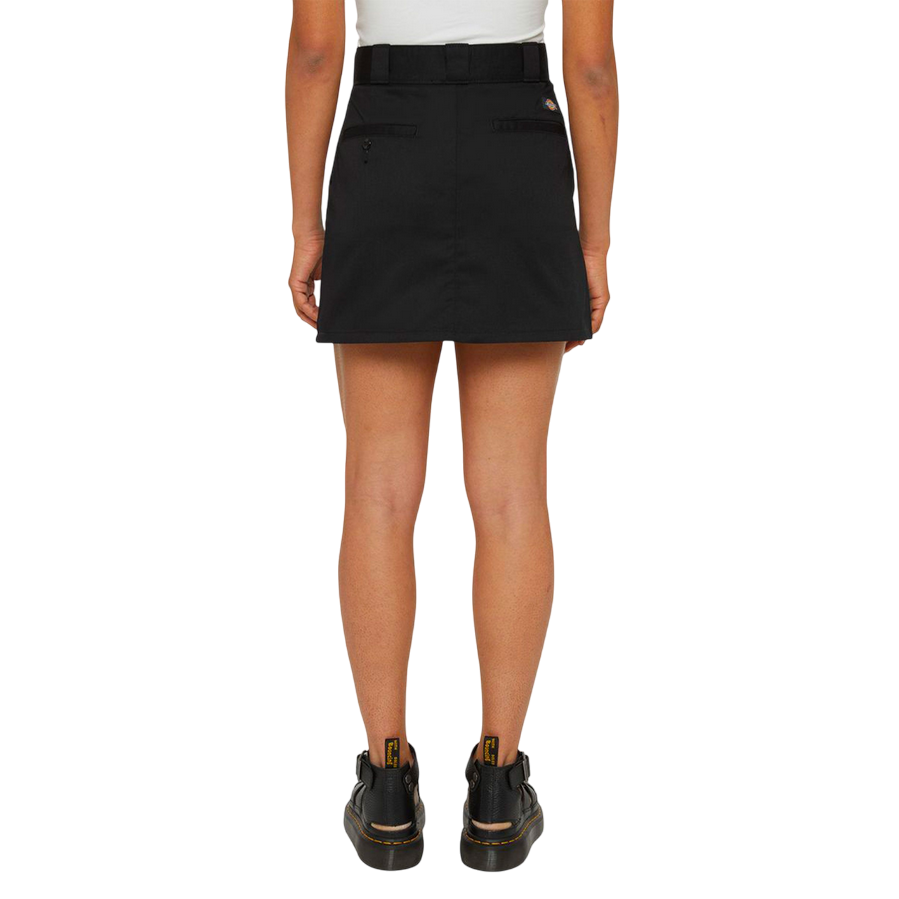 Sportiamo_Dickies gonna da donna con tasche Miniwork DK0A4YQHBLK1 nero1