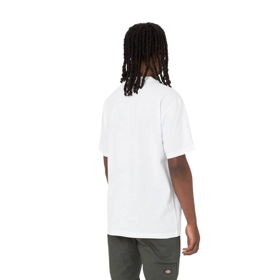 Sportiamo_Dickies maglietta manica corta con taschino da uomo Luray DK0A4YFCWHX1 bianco3