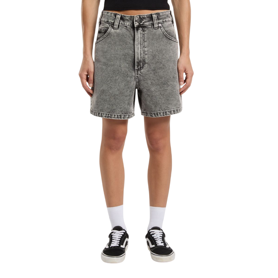 Sportiamo_Dickies pantaloncino denim da donna DK0A4Y88J811 grigio chiaro