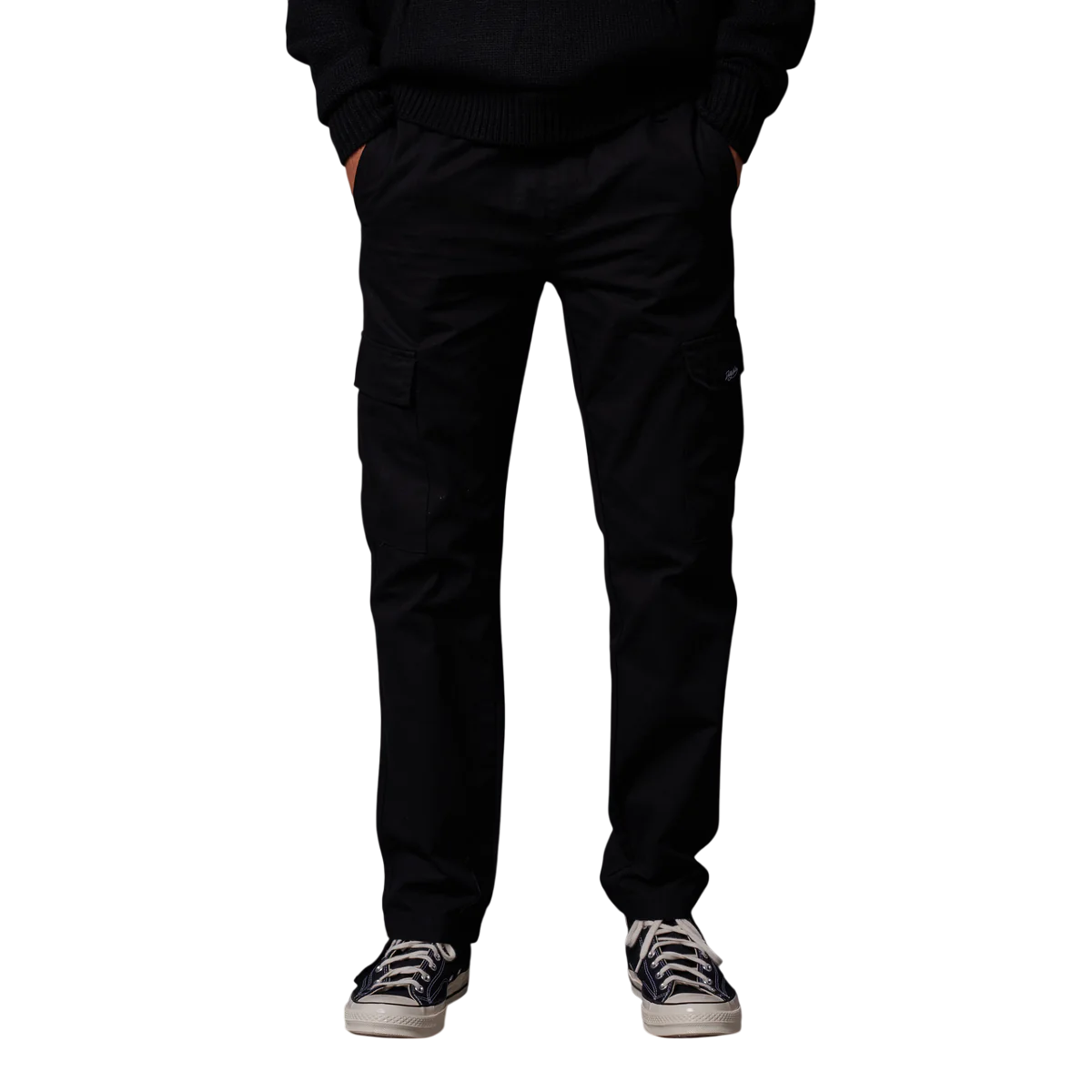 Sportiamo_Dolly Noire pantalone in ripstop da uomo Easy Cargo pa206-qu-01 nero1