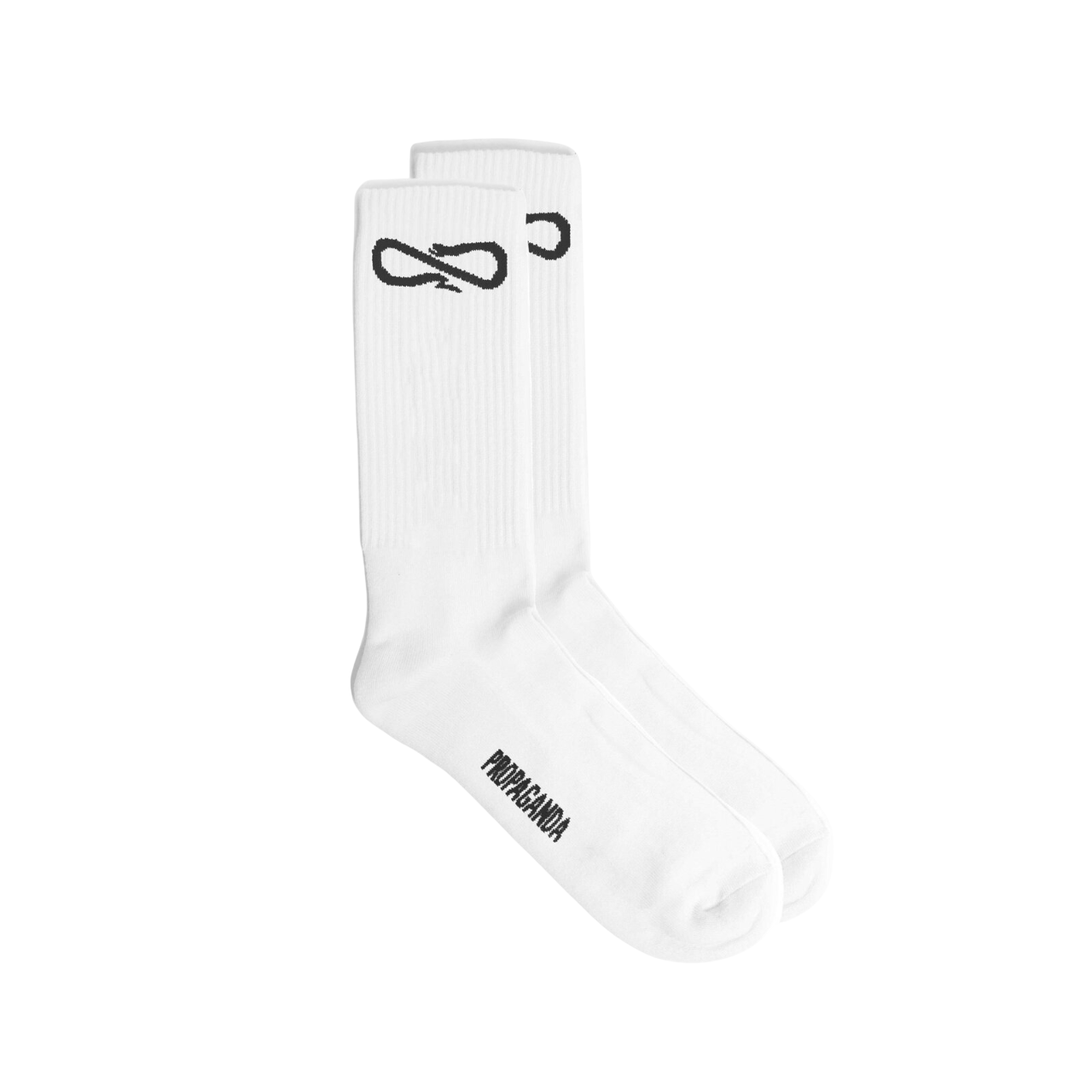 Sportiamo_Propaganda calzino unisex con Logo Classic 25SSPRAC431 bianco. Taglia Unica