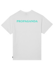 Sportiamo_Propaganda maglietta manica corta da uomo Logo Fire 25SSPRTS834 bianco1