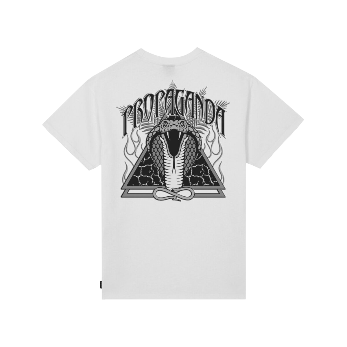 Sportiamo_Propaganda maglietta manica corta da uomo Triangle Cobrahm 25SSPRTS874 bianco