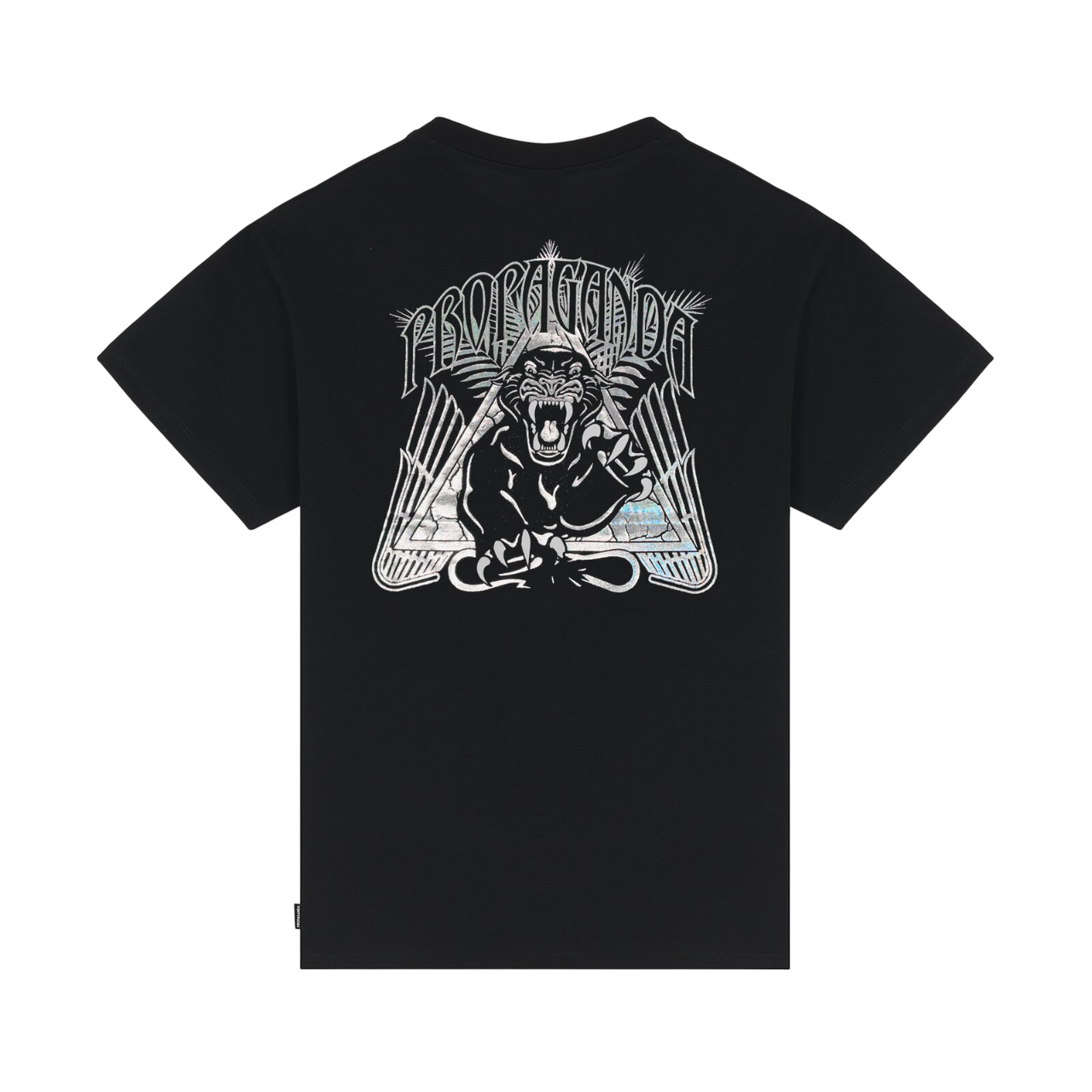 Sportiamo_Propaganda maglietta manica corta da uomo Triangle Panther 25SSPRTS880 nero