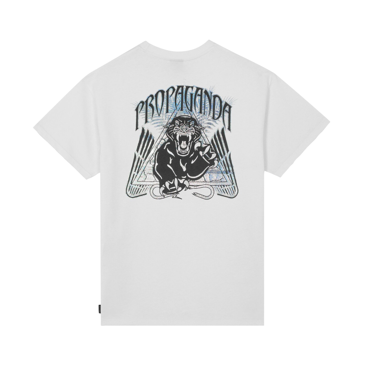 Sportiamo_Propaganda maglietta manica corta da uomo Triangle Panther 25SSPRTS881 bianco