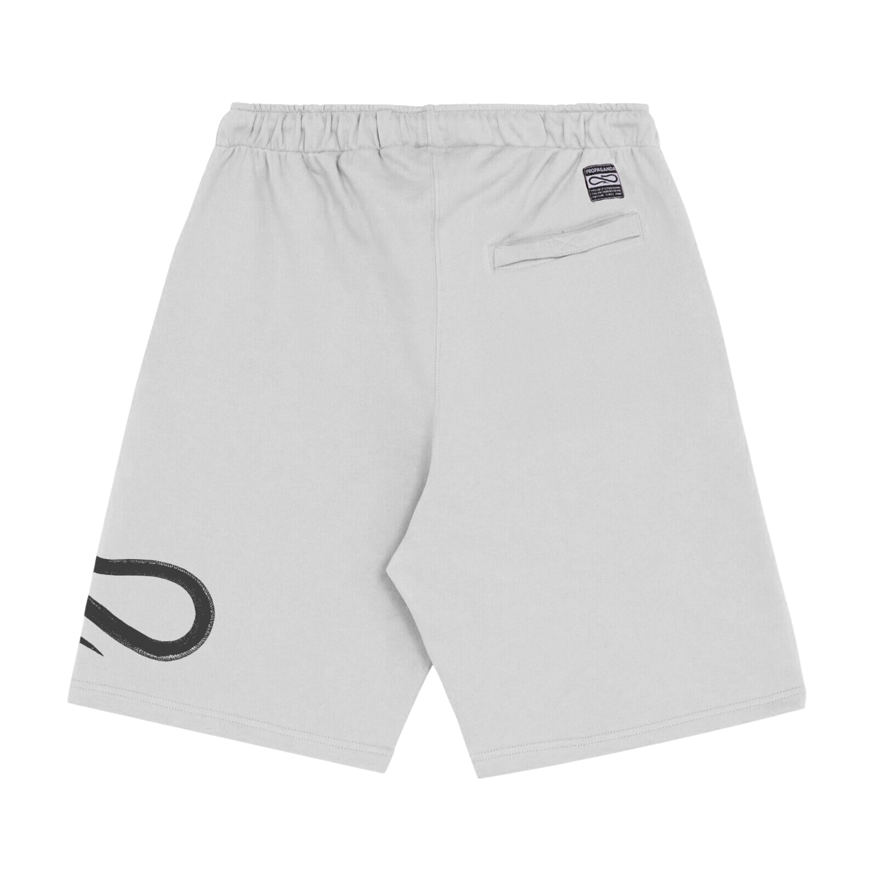 Sportiamo_Propaganda pantaloncino sportivo da uomo Logo Classic 25SSPRBR425 bianco1