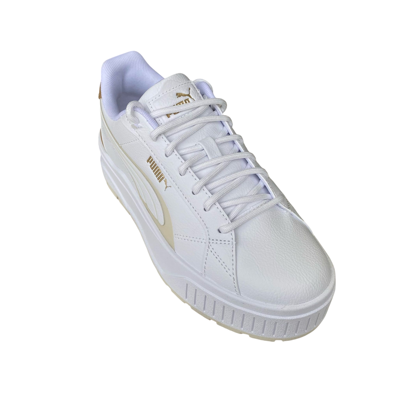 Sportiamo_Puma Scarpa sneakers da donna Karmen II Aqua Metal 401614-02 bianco-neve2