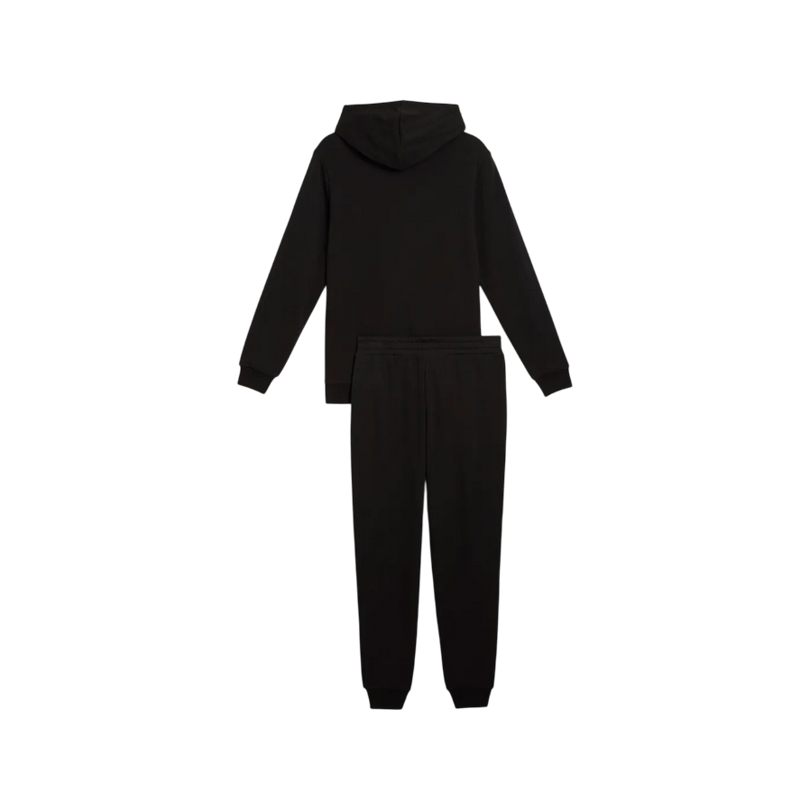 Sportiamo_Puma tuta sportiva con cappuccio da uomo 684855-01 nero1