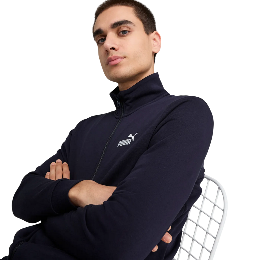 Sportiamo_Puma tuta sportiva da uomo Eessential 684848-16 blu1