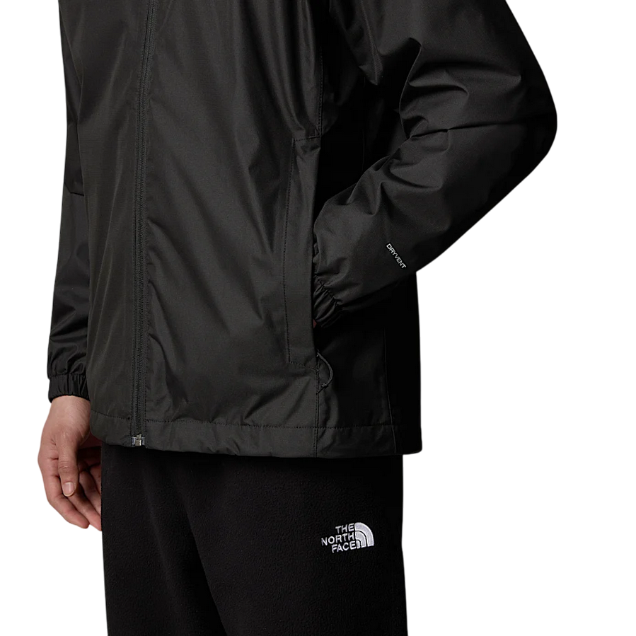 Sportiamo_The North Face giubbino impermeabile da uomo con cappuccio Quest NF00A8AZJK3 nero3
