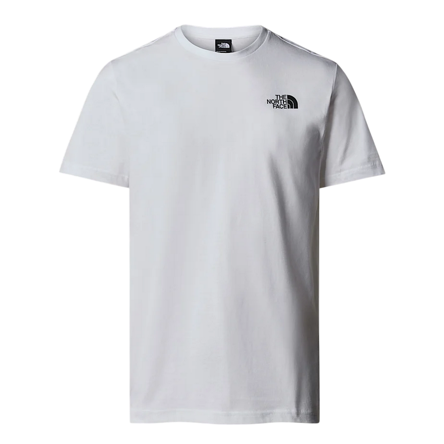 Sportiamo_The North Face maglietta manica corta da uomo Redbox Celebration NF0A87NVFN4 bianco2