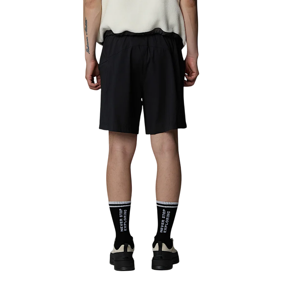 Sportiamo_The North Face pantaloncino sportivo idrorepellente con cintura da uomo Class V Pathfinder NF0A8BHVJK3 nero3