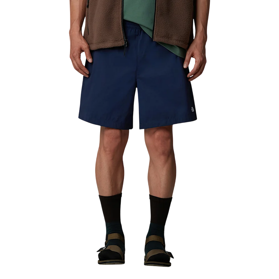 Sportiamo_The North Face pantaloncino sportivo idrorepellente da uomo Class V Pathfinder NF0A8B5T8K2 blu