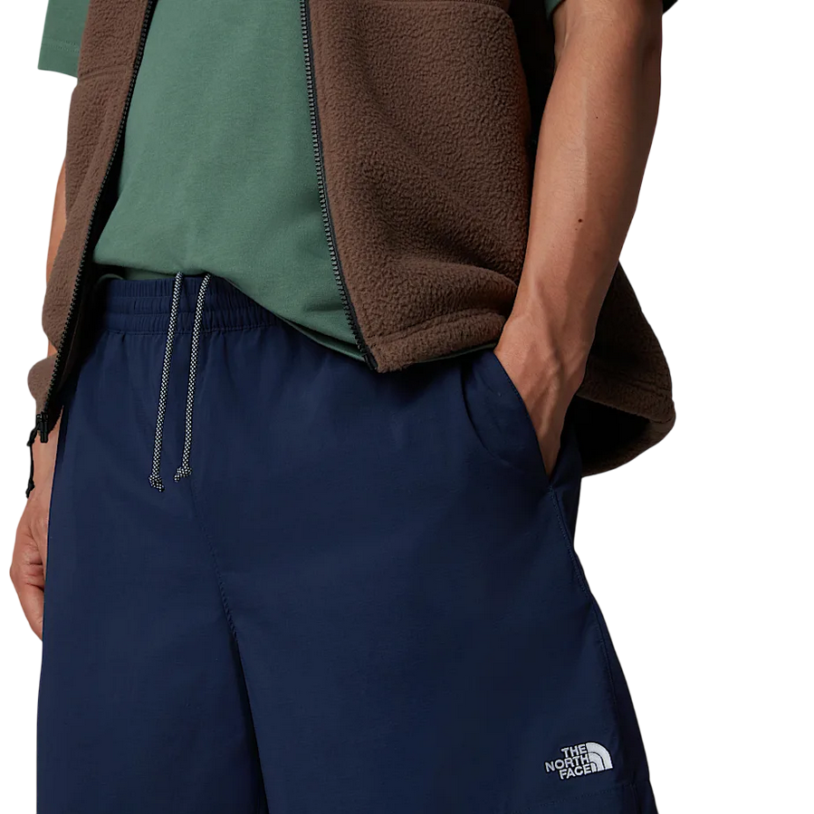 Sportiamo_The North Face pantaloncino sportivo idrorepellente da uomo Class V Pathfinder NF0A8B5T8K2 blu1
