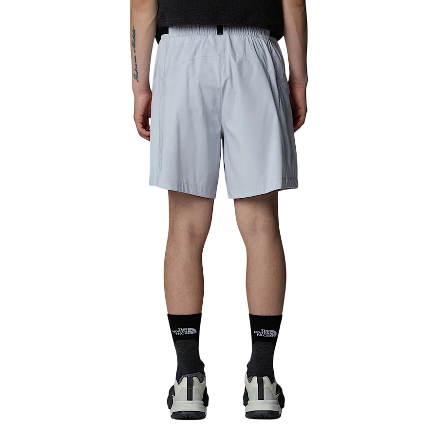 Sportiamo_The North Face pantaloncino sportivo idrorepellente da uomo Class V Pathfinder NF0A8BHV0TI grigio3