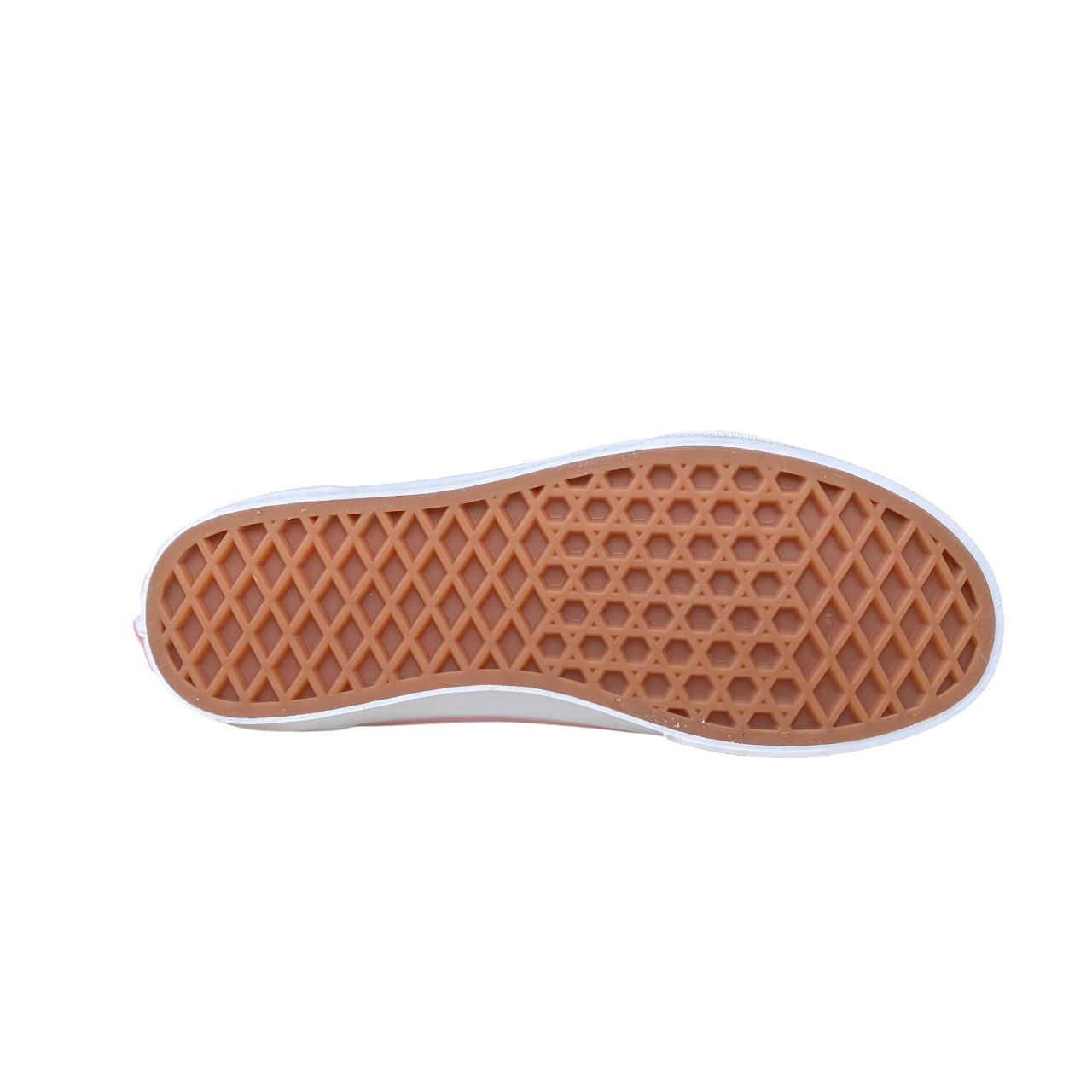Sportiamo_Vans scarpa sneakers da ragazza con velcro Old Skool V Ballet Skaticorn Marshmal VN000CYDCY71 bianco-rosa4