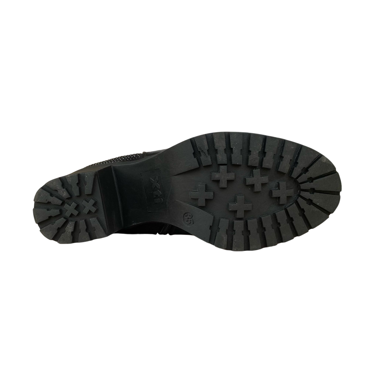 Sportiamo_Xti scarpa con tacco da donna Botin Negro 48611 nero5