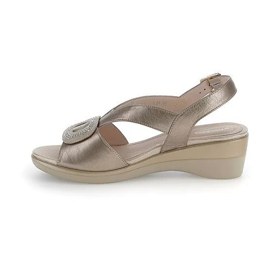 Stonefly sandalo Vanity III in nappa 220860 Z00 metal fizz
