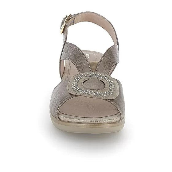 Stonefly sandalo Vanity III in nappa 220860 Z00 metal fizz