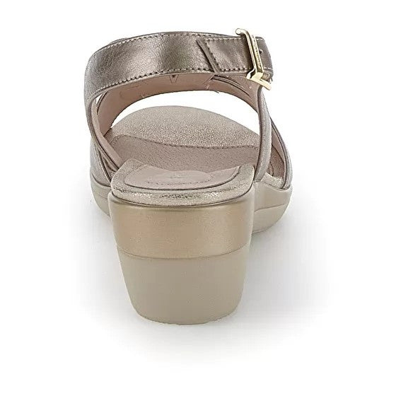 Stonefly sandalo Vanity III in nappa 220860 Z00 metal fizz