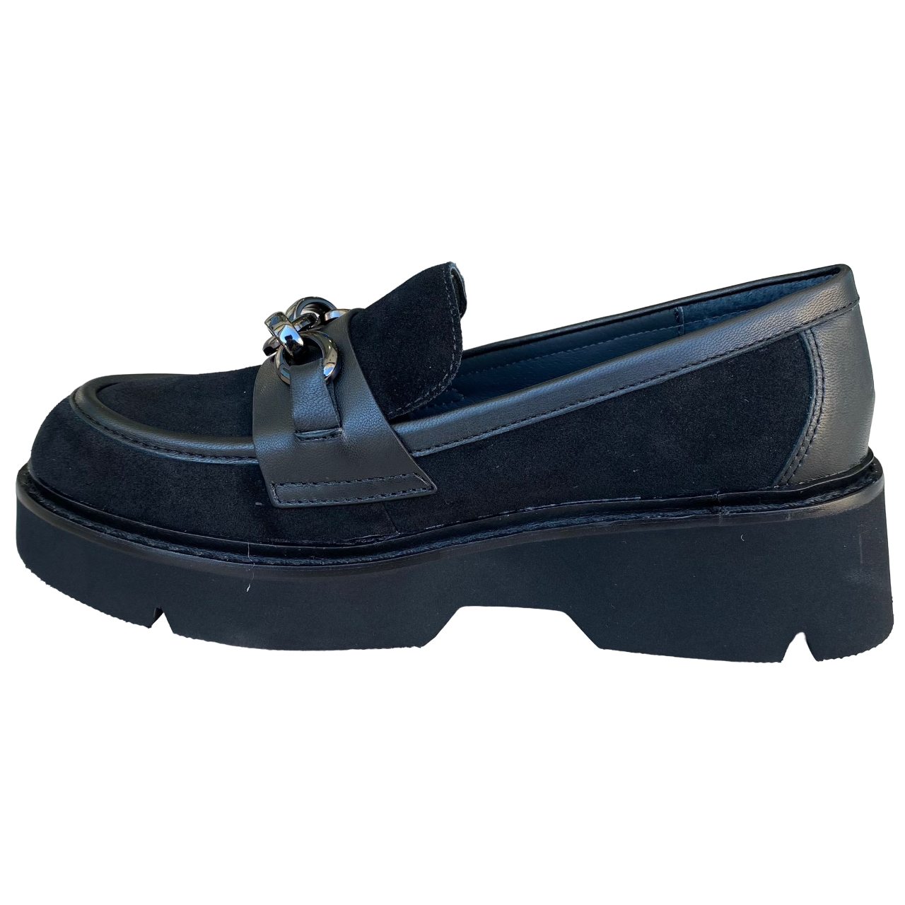 Stonefly mocassino da donna Tessa 221626 000 nero