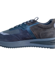 Stonefly scarpa sneakers da uomo Fly 2 220398 BI8 blu-grigio