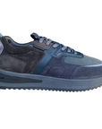 Stonefly scarpa sneakers da uomo Fly 2 220398 BI8 blu-grigio