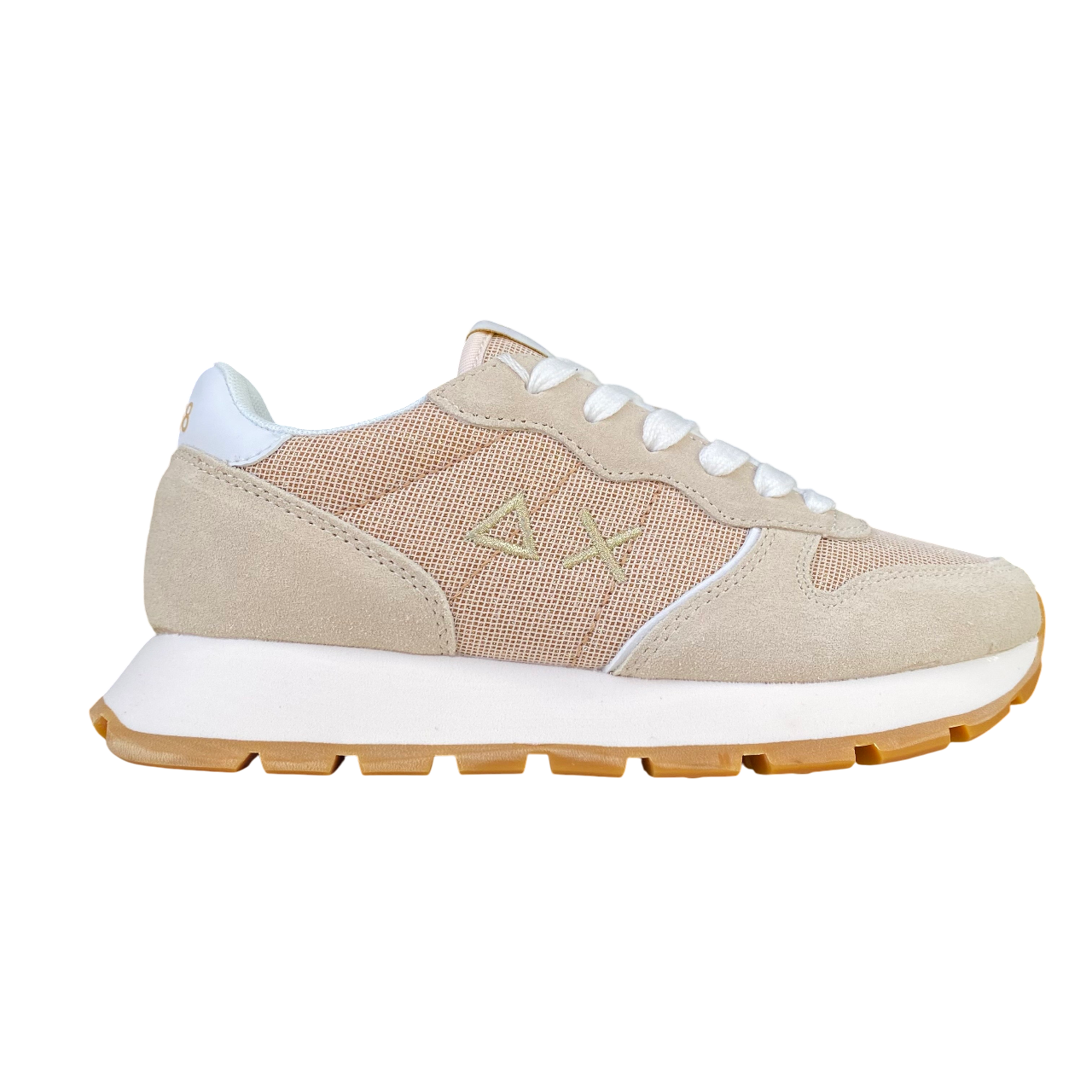 Sun68 scarpa sneakers da donna Ally Glitter Textile z35203 43 oro
