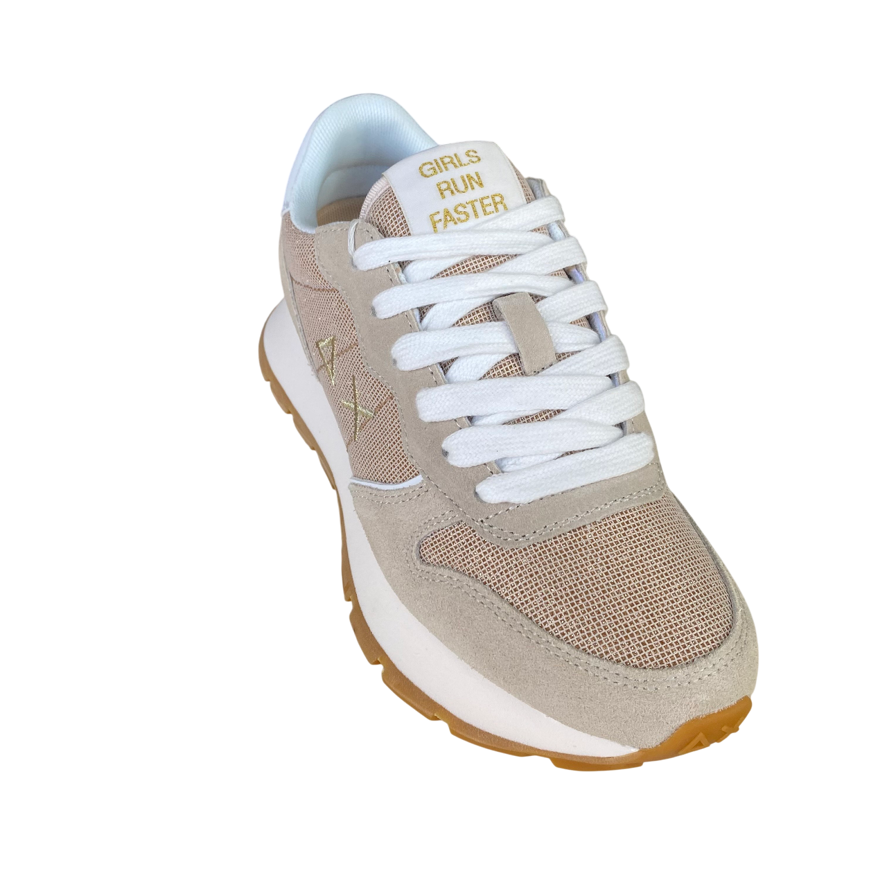 Sun68 scarpa sneakers da donna Ally Glitter Textile z35203 43 oro