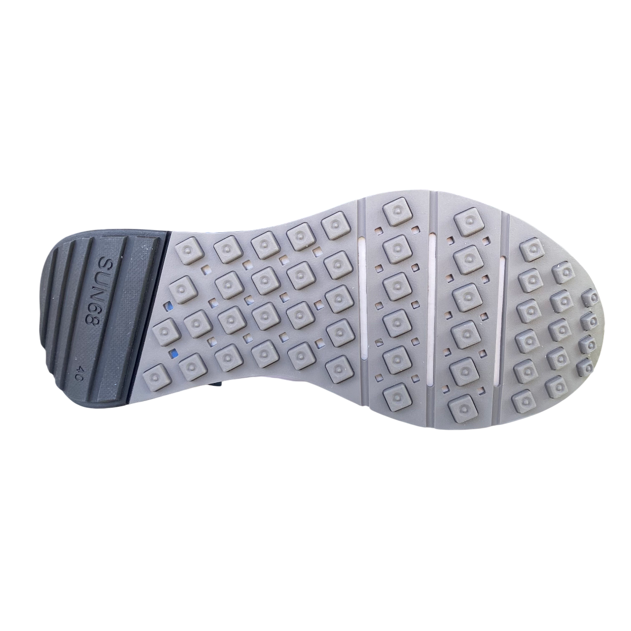 Sun68 scarpa sneakers da uomo Jaki 2.0 Solid z35111 01 bianco