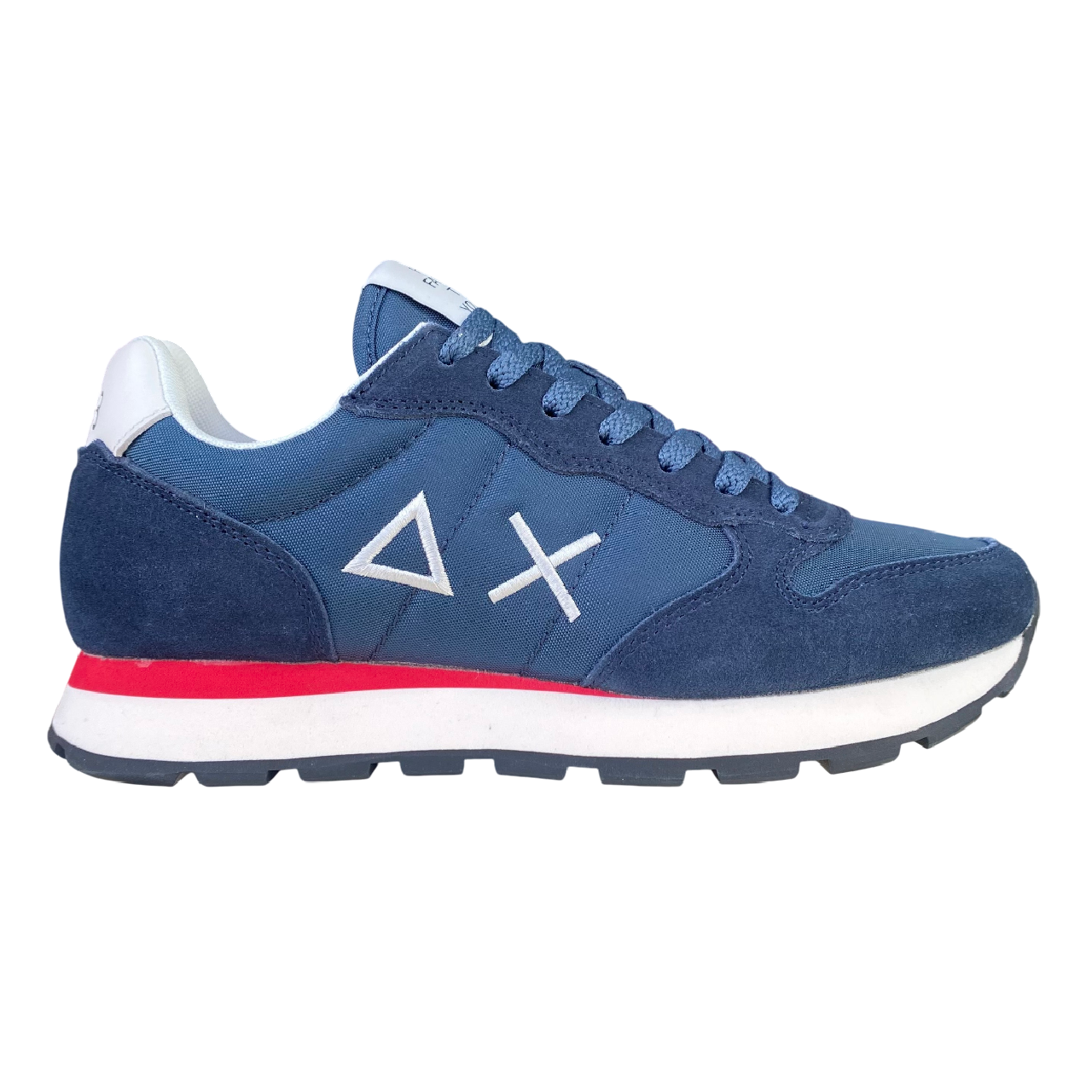 Sun68 scarpa sneakers da uomo Tom Solid z35101 07 blu