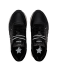 Sun68 scarpa sneakers da donna Kelly Leather Z43220 11 nero
