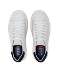 Sun68 scarpa sneakers da uomo Big Boy Classic Z34138 0107 bianco-blu
