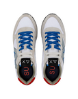 Sun68 scarpa sneakers da uomo Jaki Solid Z34111 01 bianco