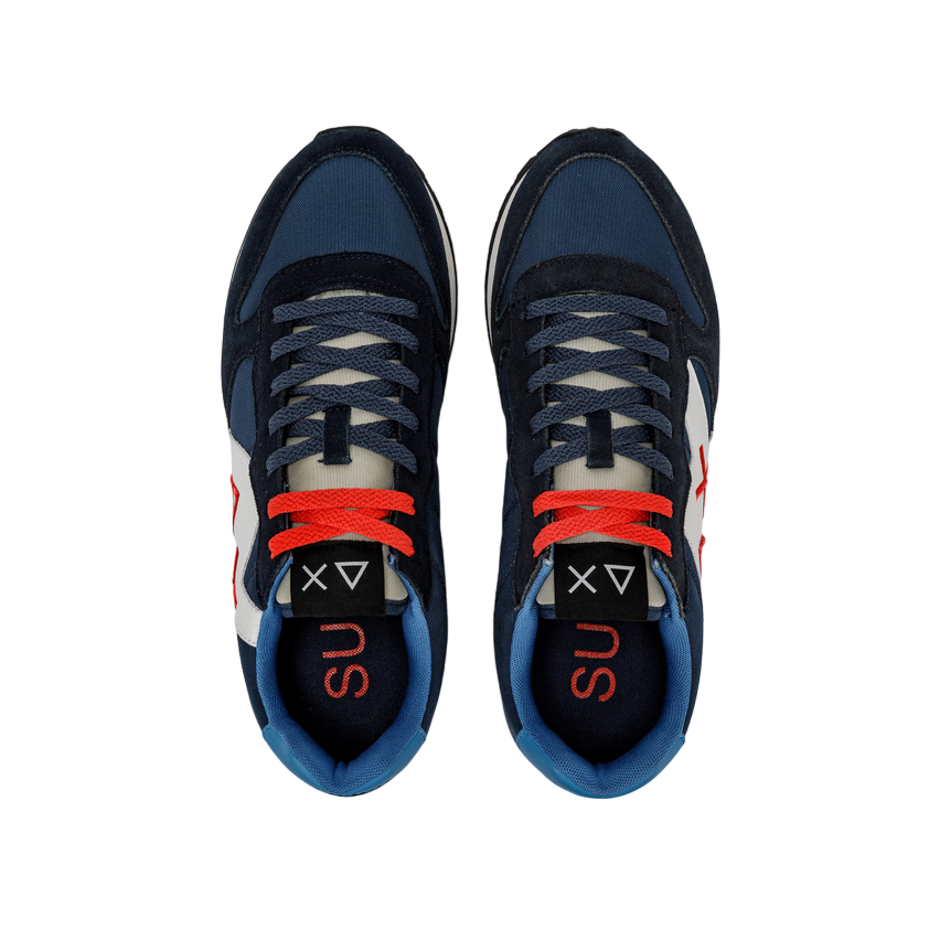 Sun68 scarpa sneakers da uomo Jaki Solid Z34111 07 blu
