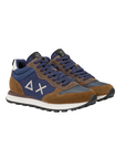 Sun68 scarpa sneakers da uomo Tom 2.0 Solid Z44108 07 blu