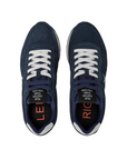 Sun68 scarpa sneakers da uomo Tom Suede Z44106 07 blu