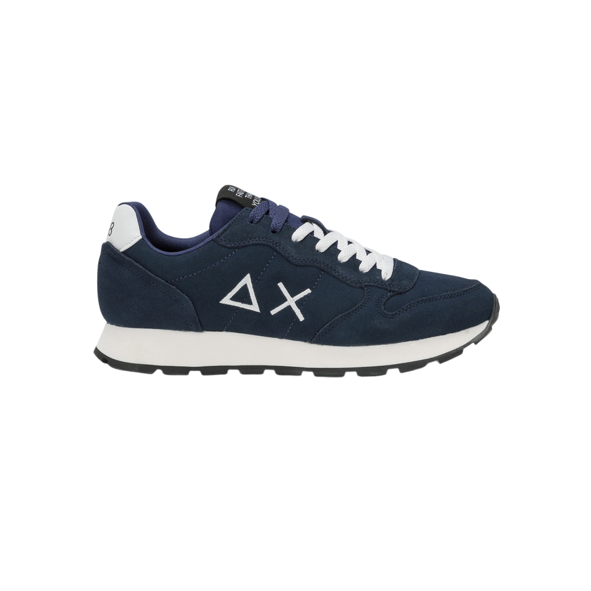 Sun68 scarpa sneakers da uomo Tom Suede Z44106 07 blu