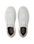 Sun68 scarpa sneakers in pelle da uomo Big Boy Z44144 01 bianco