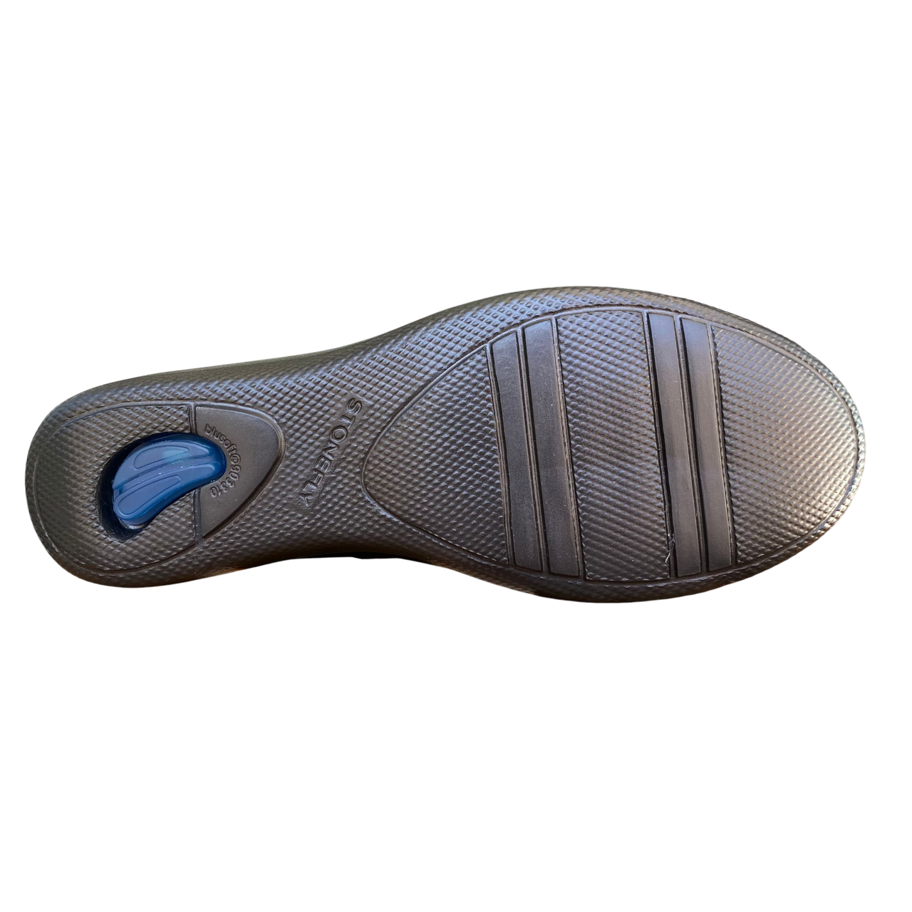 Dettaglio suola antiscivolo mocassini Stonefly Paseo IV donna comfort