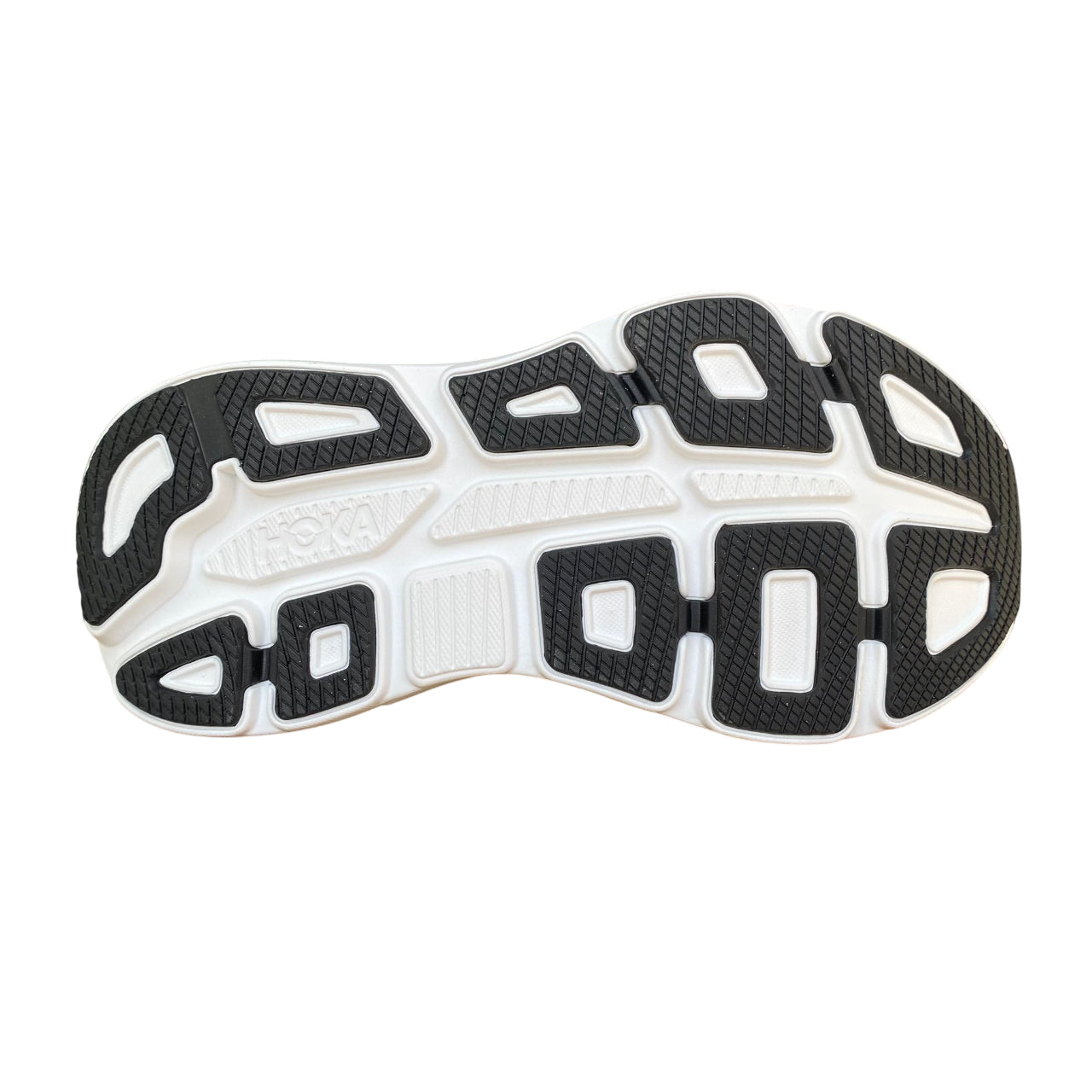 Suola scarpa running Hoka Bondi 9 con Durabrasion Rubber per durabilità superiore e grip ottimale