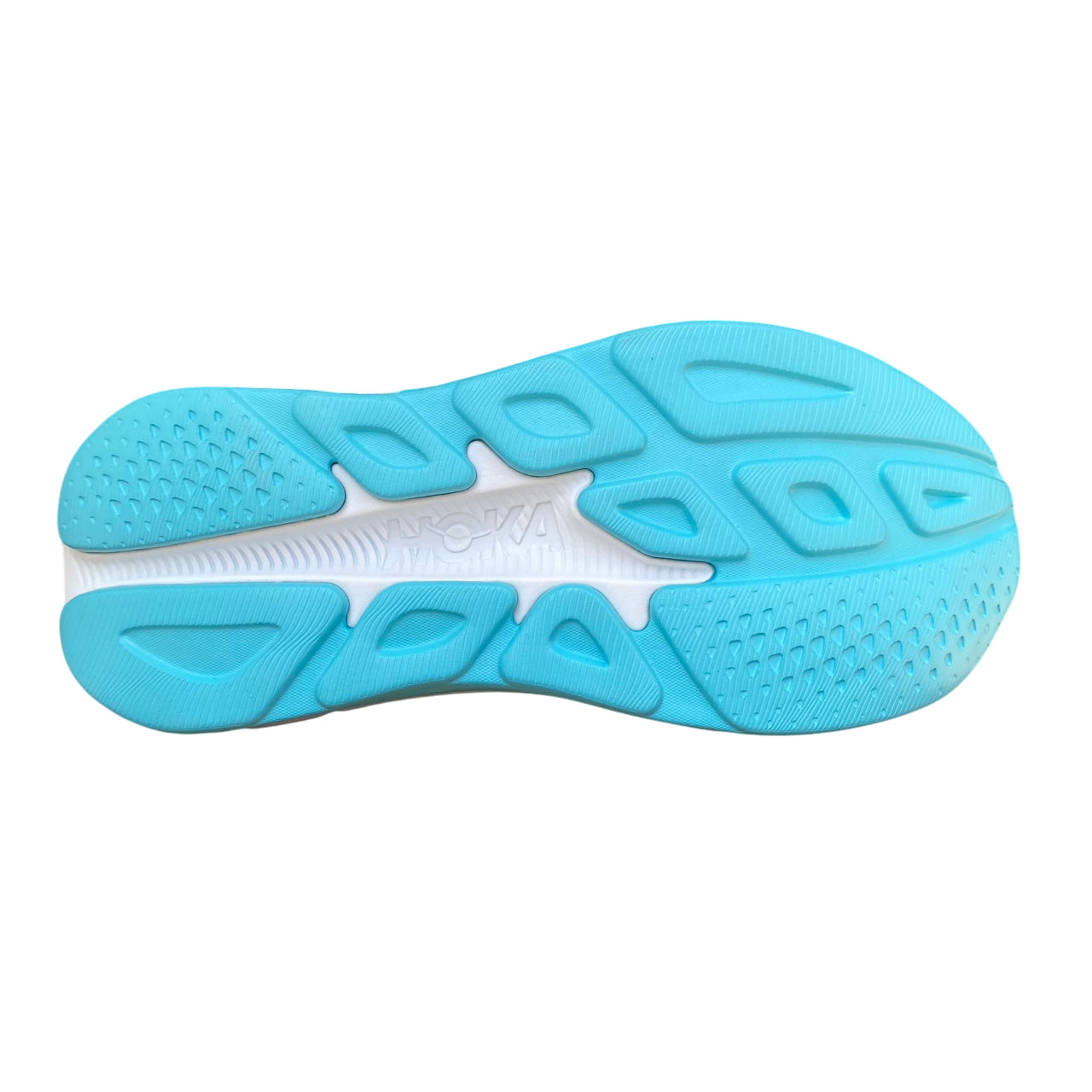 Suola scarpa running Hoka Rincon 4 con EVA gommato e disposizione modulare per durabilità e grip