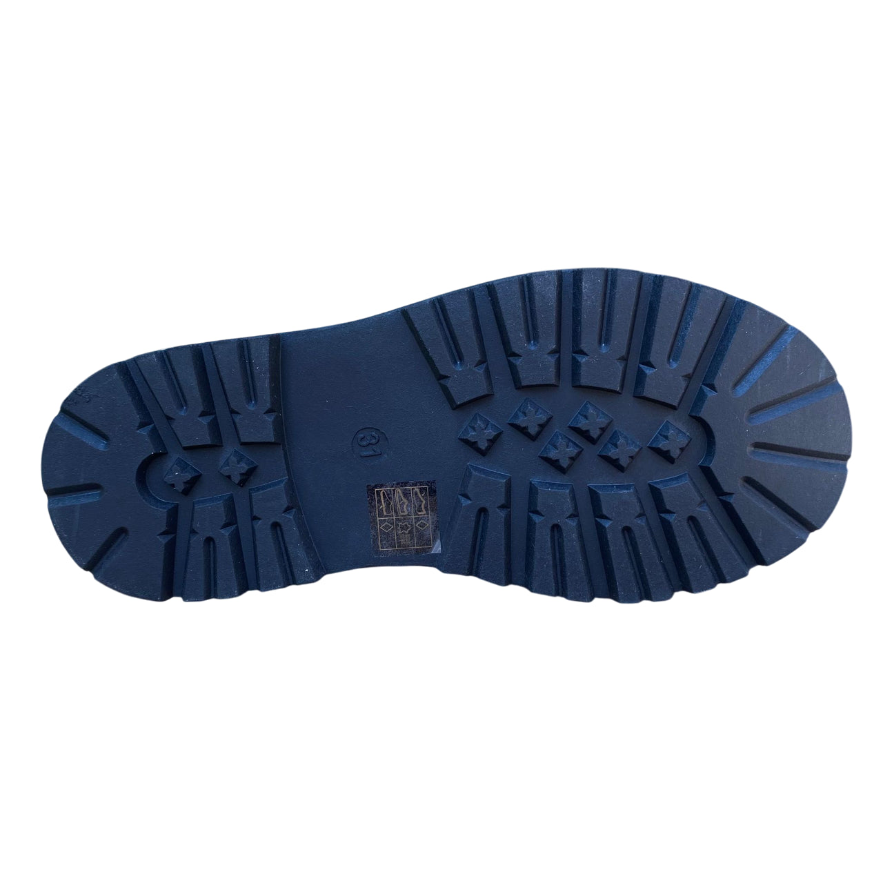 Suola stivaletto Cult anfibi bambina con battistrada grip resistente per stile rock