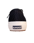 Superga scarpa sneakers da donna 2750 Mesh S2135GW 005 nero
