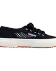 Superga scarpa sneakers da donna 2750 Mesh S2135GW 005 nero