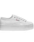 Superga scarpa sneakers da donna 2790 Cotw Linea Up and Down S9111LW 901 bianco