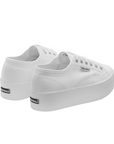 Superga scarpa sneakers da donna 2790 Cotw Linea Up and Down S9111LW 901 bianco