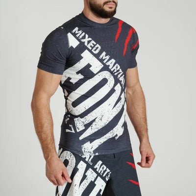 Leone t-shirt tecnica manica corta PRIMAL INSTINCT rashguard AB942n nero