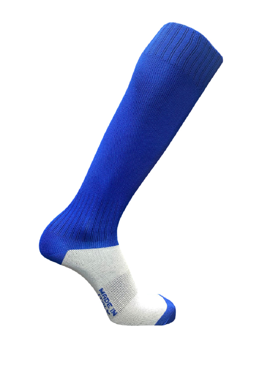 TRS Calze Calcio Q397 Royal Unisex Made in Italy - interno